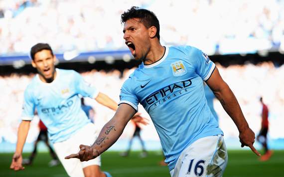 Manchester City 3-1 Everton: Aguero inspires instant response to Bayern beating