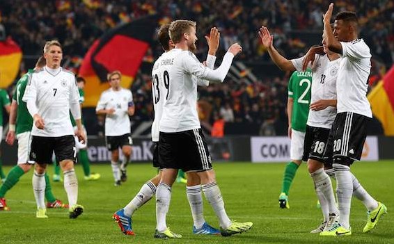 Germany 3-0 Ireland: Ozil on target as Low's men seal qualification