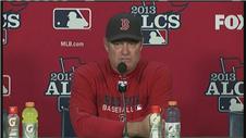 Red Sox manager content with victory