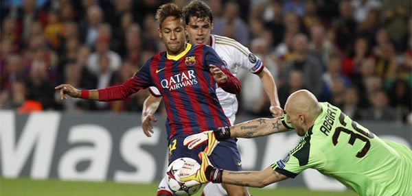PROVOKING THE PENALTY AND FREE KICK OF THE FIRST TWO GOALS - Neymar, on the up and up