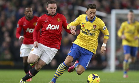 Rooney gives Ozil the runaround