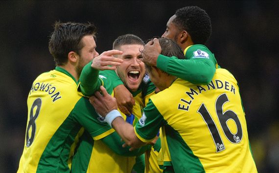 Norwich City 1-1 Swansea City: Hooper stunner saves hosts