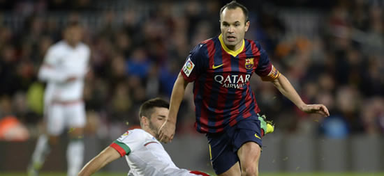 Initial agreement on Iniesta's new deal