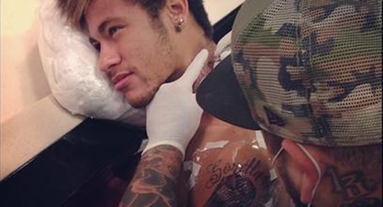 Neymar's new tattoo