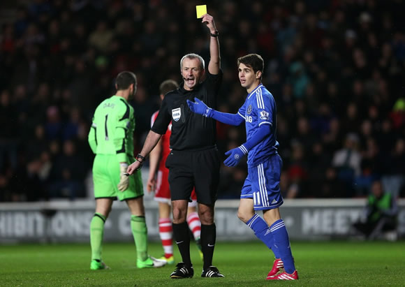 Mourinho disappointed with Oscar dive