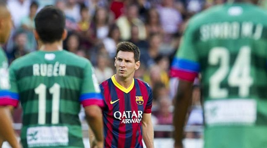 MOST PROLIFIC GOALSCORER AGAINST VALENCIA CLUB - Messi: Levante's worst nightmare is back in town