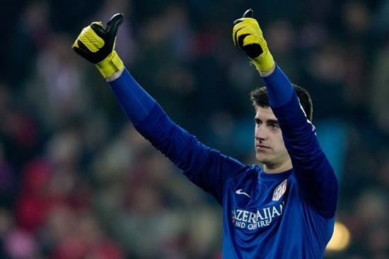 Diego Simeone: Atletico would spend over £20m for Chelsea star Thibaut Courtois