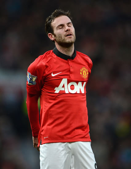 Manchester United legend Gordon Hill isn't happy that Juan Mata is playing on the wing