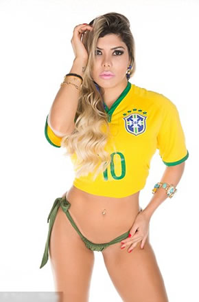 Brazil babes wish Neymar and Co good luck for this summer's World Cup