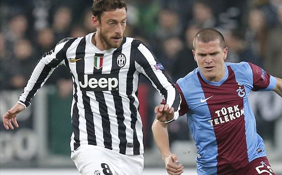 Juventus 2-0 Trabzonspor: Osvaldo & Pogba give Bianconeri crucial first-leg advantage