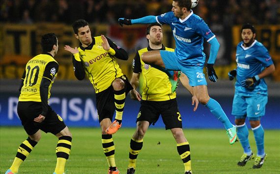 Zenit 2-4 Dortmund: Lewandowski double puts BVB firmly in control