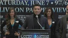 Martinez confident of victory against Cotto