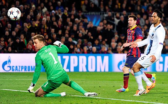 Barcelona 2-1 Manchester City (4-1 Agg): Messi magic seals it before late flurry