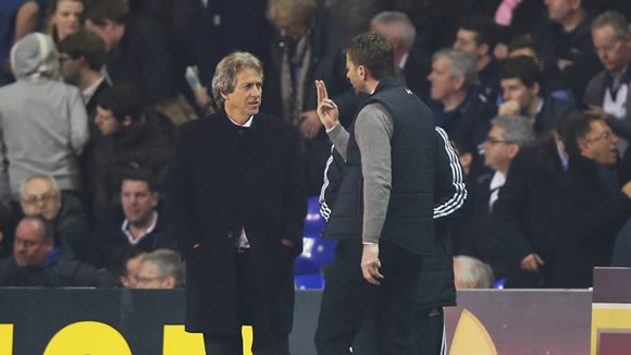 Tottenham manager Tim Sherwood remains unhappy with Jorge Jesus of Benfica