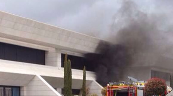 Jese's house in flames!