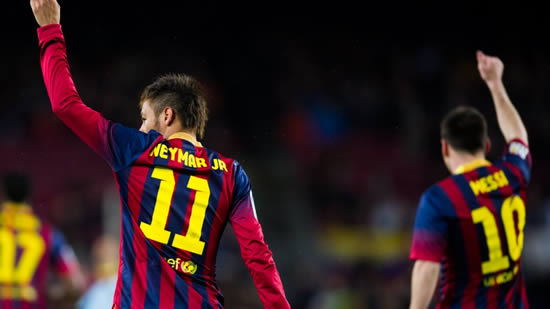 Neymar-Messi double act keeps Barca ticking