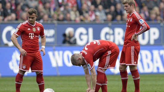 Mighty Bayern finally beaten at Augsburg