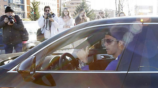 Ronaldo checks out after injury check-up