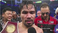 Pacquiao praises Bradley after beating him