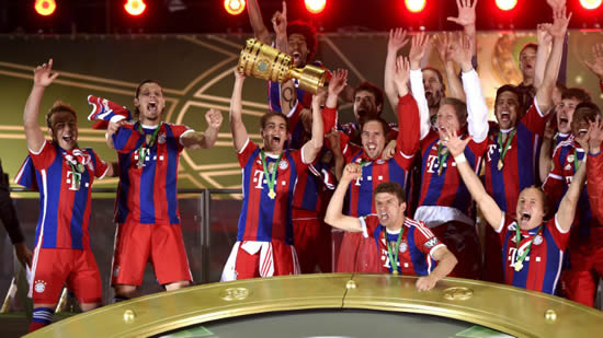 Bayern beat Dortmund to win DFB-Pokal
