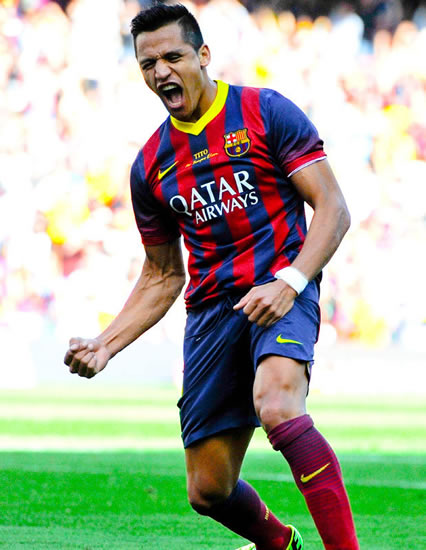 Liverpool chasing Barcelona star Alexis Sanchez