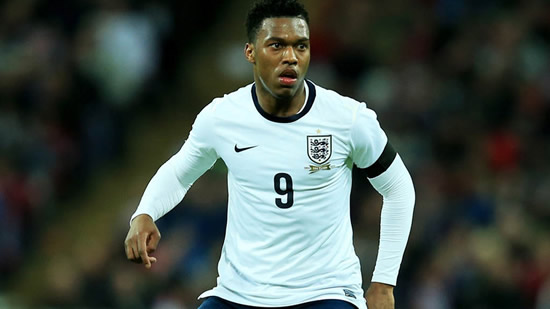 Daniel Sturridge says he feels no pressure at being England's number nine