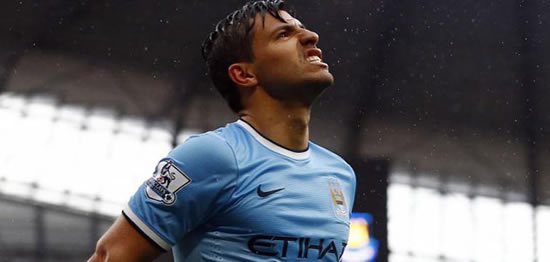 City grasping on to Aguero