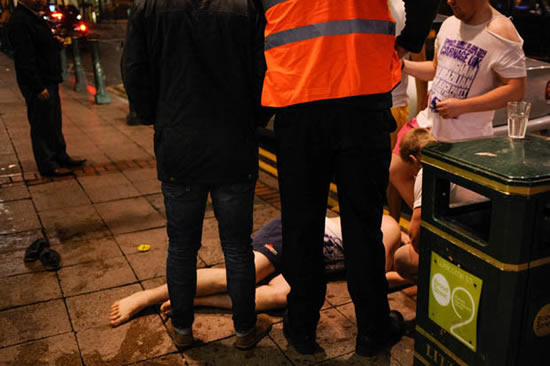 World Cup Carnage: Football fever hits the streets as student party gets out of control