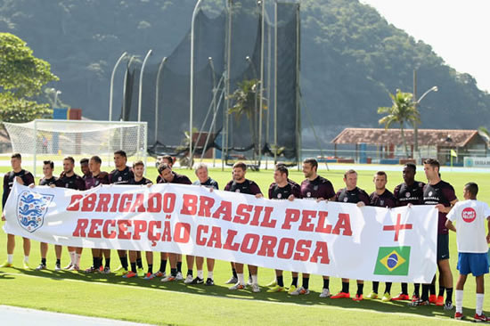 Slumdogs and Millionaires: Football stars meet children from Rio slums