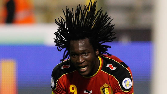Romelu Lukaku says he is not fazed by leading Belgium's attack