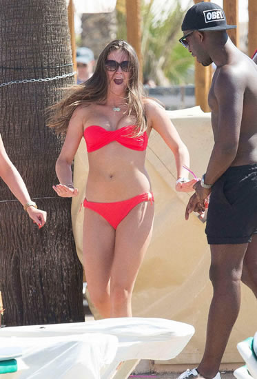 Ibiza heals heartache! Bikini-clad Brooke Vincent parties after Chelsea star split