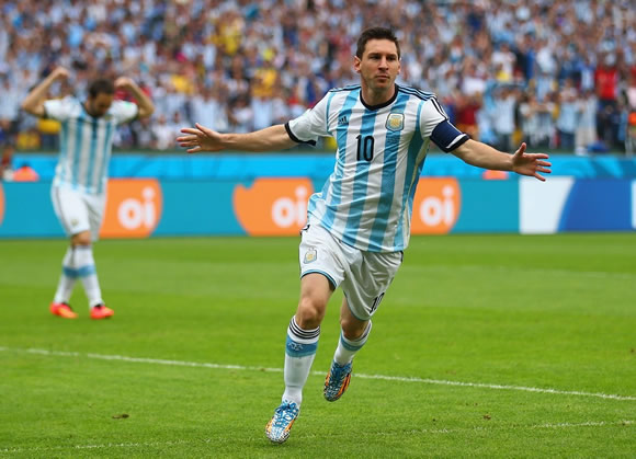 Nigeria 2 - 3 Argentina: Messi at the double again