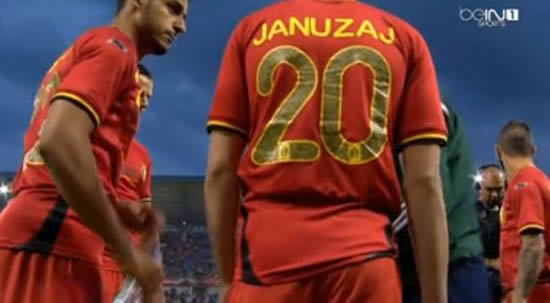 Adnan Januzaj starts for Belgium to make his World Cup debut