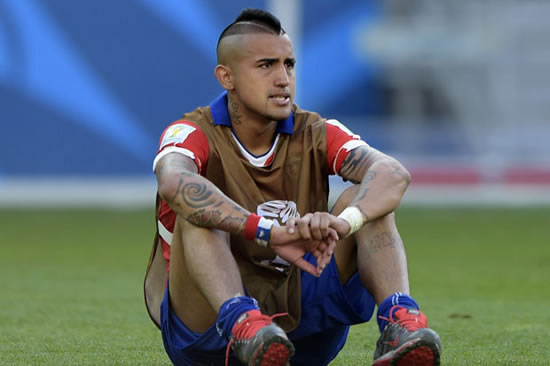 Manchester United will have to pay £62m for Arturo Vidal