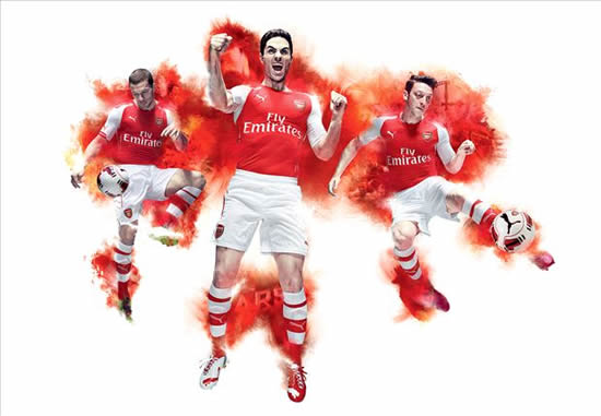 Watch Arsenal's spectacular kit launch