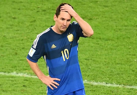 Messi blames World Cup defeat on strikers