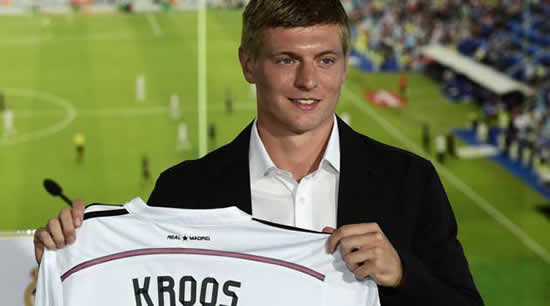 German unveiled as Real Madrid player - Kroos: 