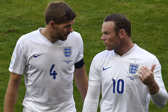 Wayne Rooney the favourite to succeed Steven Gerrard as England captain