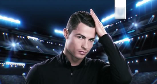 Cristiano Ronaldo dodges giant dandruff balls in ridiculous shampoo commercial