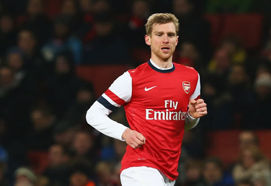 Arsenal may be forced to use World Cup star Per Mertesacker for Champions League qualifier