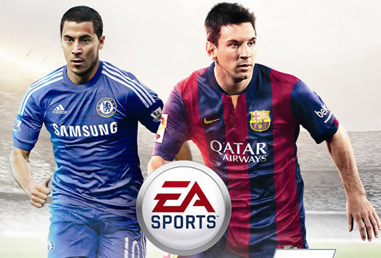 Chelsea star Eden Hazard is the face of FIFA 15