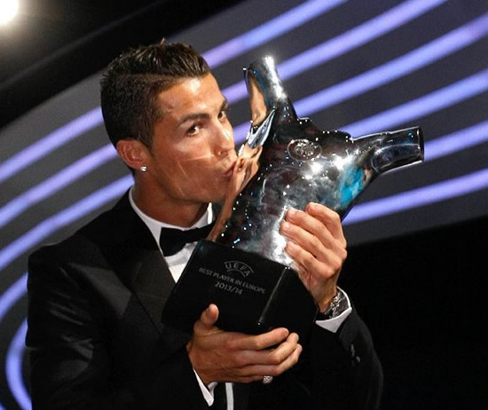 Nadine Kessler, Cristiano Ronaldo's museum win UEFA's Best Player in Europe awards