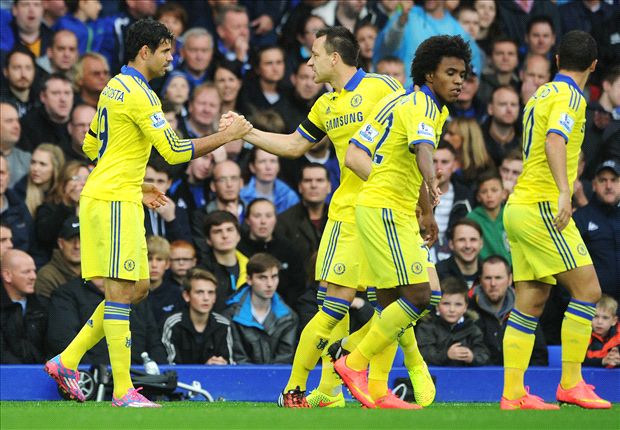 Everton 3-6 Chelsea: Costa scores twice in thriller