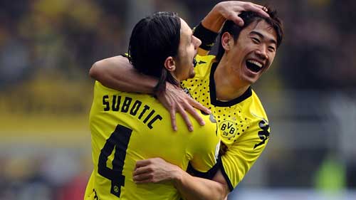 Kagawa back at Dortmund