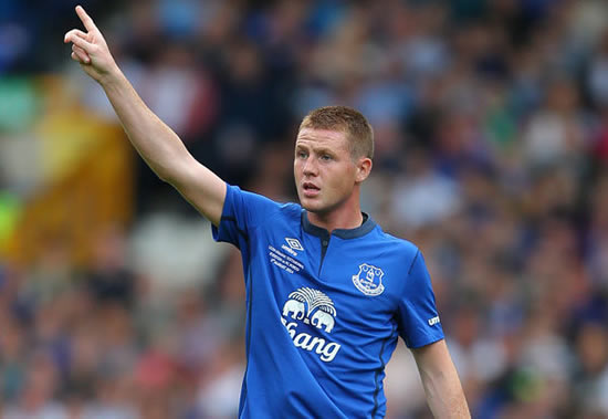 Man City, Spurs & Man United circle as Everton star James McCarthy's contract talks stall