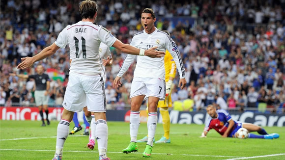 Real Madrid 5 - 1 Basel: Real begin CL defence in style