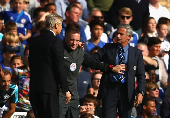 Wenger stands ground over Mourinho confrontation