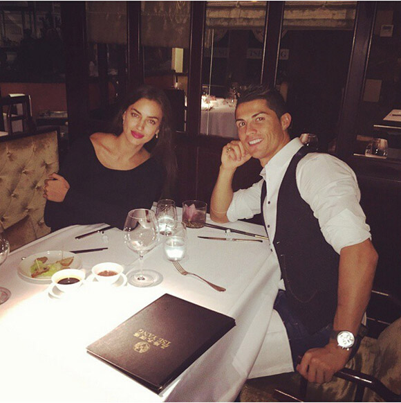 Cristiano Ronaldo takes girlfriend Irina ‘Tigriski’ Shayk out for dinner to celebrate Real Madrid hat-trick