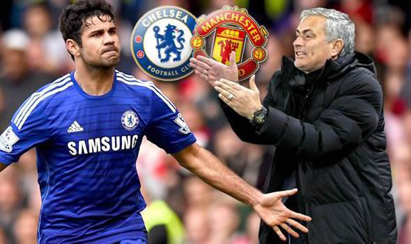 Chelsea striker Diego Costa is back in training and COULD face Man Utd on Sunday