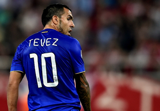 Tevez returns to Argentina squad